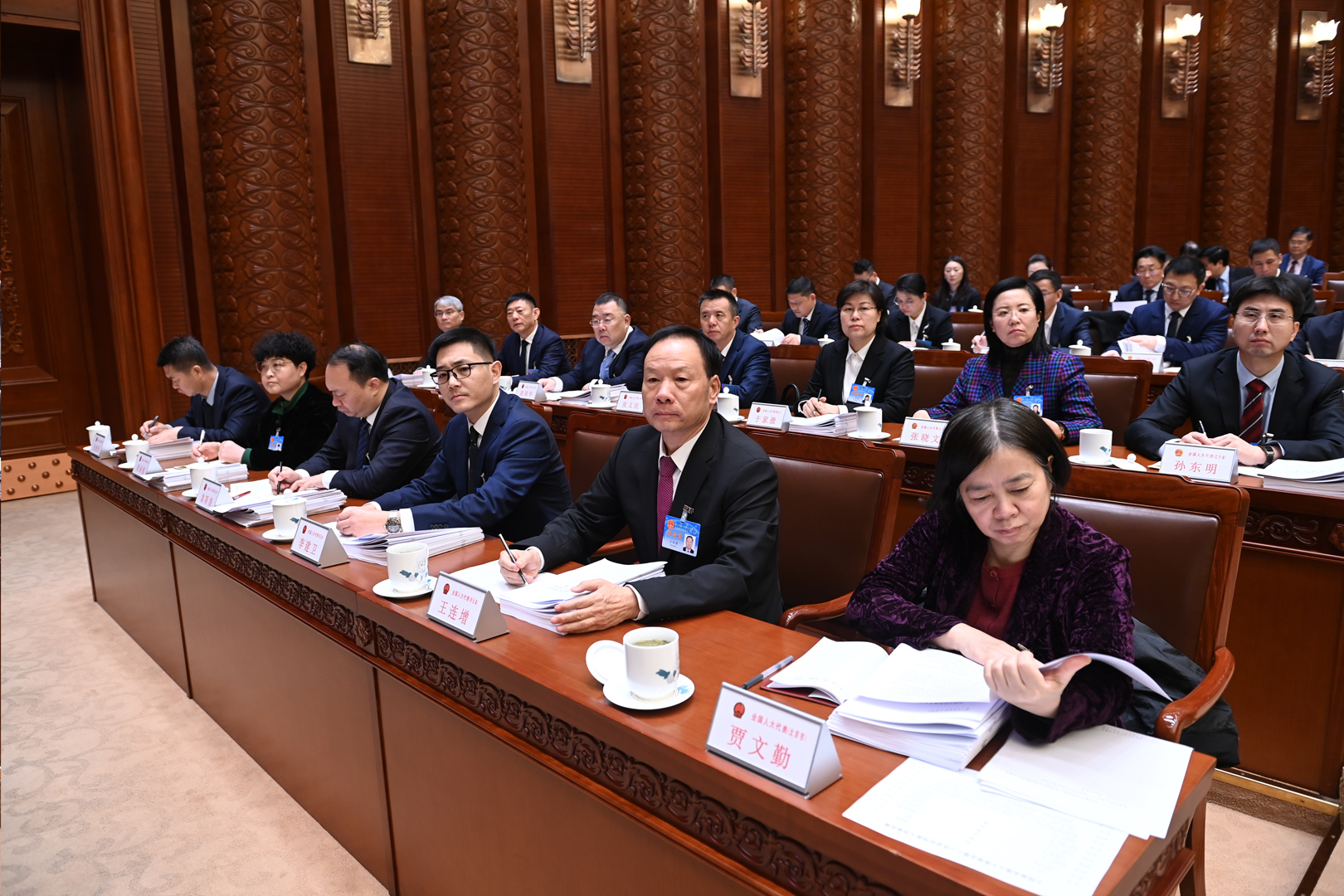 【简讯】全国人大代表李建卫列席十四届全国人大常委会第十三次会议