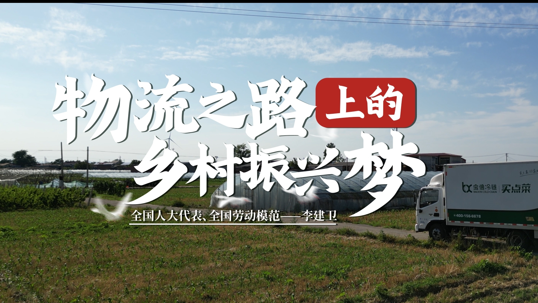 全国人大代表、全国劳动模范李建卫：物流之路上的乡村振兴梦